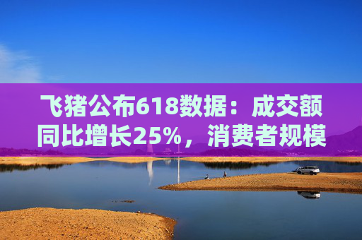 飞猪公布618数据：成交额同比增长25%，消费者规模增长约30%