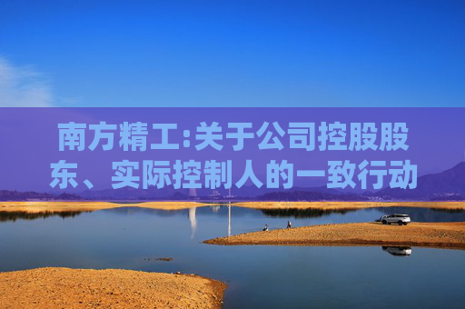 南方精工:关于公司控股股东、实际控制人的一致行动人减持公司股份的预披露公告