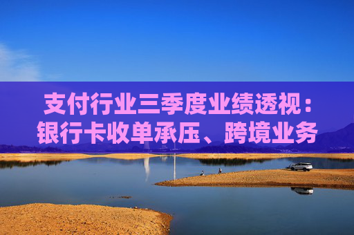 支付行业三季度业绩透视:银行卡收单承压、跨境业务增长强劲 第1张 支付行业三季度业绩透视:银行卡收单承压、跨境业务增长强劲 第1张