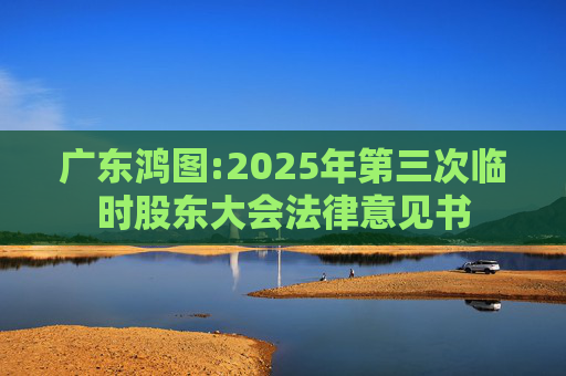 广东鸿图:2025年第三次临时股东大会法律意见书