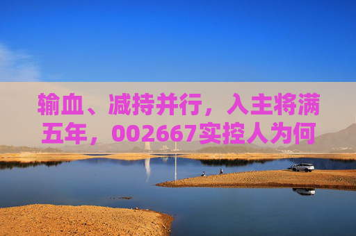 输血、减持并行，入主将满五年，002667实控人为何突然筹划离场？