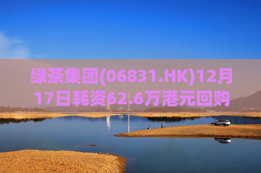 绿茶集团(06831.HK)12月17日耗资62.6万港元回购10万股