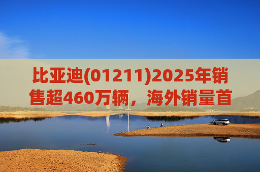 比亚迪(01211)2025年销售超460万辆，海外销量首次突破100万，蝉联三冠
