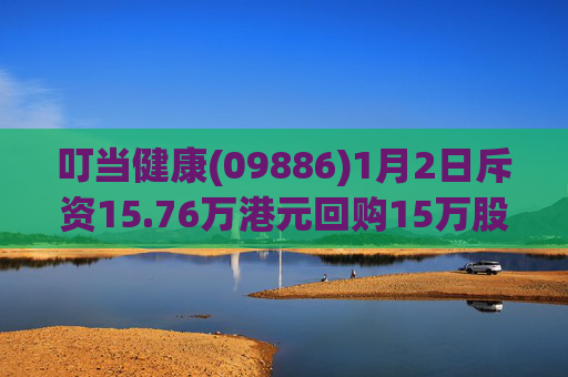 叮当健康(09886)1月2日斥资15.76万港元回购15万股