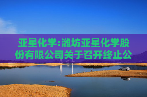 亚星化学:潍坊亚星化学股份有限公司关于召开终止公司发行股份及支付现金购买资产并募集配套资金暨关联交易事项投资者说明会的公告