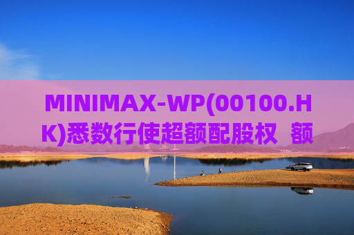 MINIMAX-WP(00100.HK)悉数行使超额配股权  额外筹资6.97亿港元