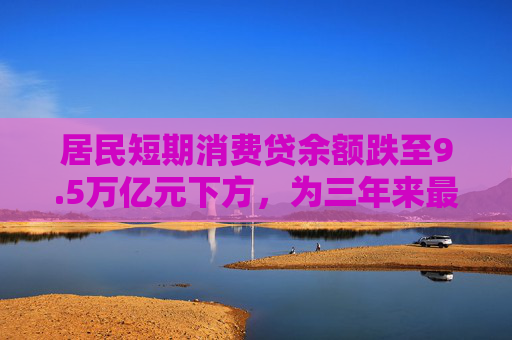 居民短期消费贷余额跌至9.5万亿元下方，为三年来最低