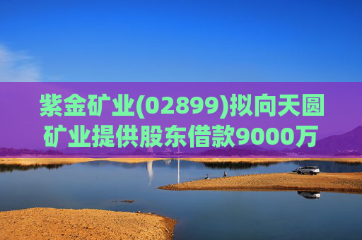 紫金矿业(02899)拟向天圆矿业提供股东借款9000万元  第1张