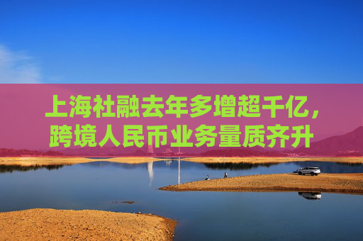 上海社融去年多增超千亿，跨境人民币业务量质齐升