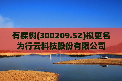 有棵树(300209.SZ)拟更名为行云科技股份有限公司