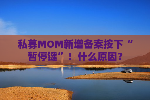 私募MOM新增备案按下“暂停键”！什么原因？