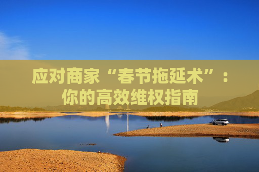 应对商家“春节拖延术”：你的高效维权指南