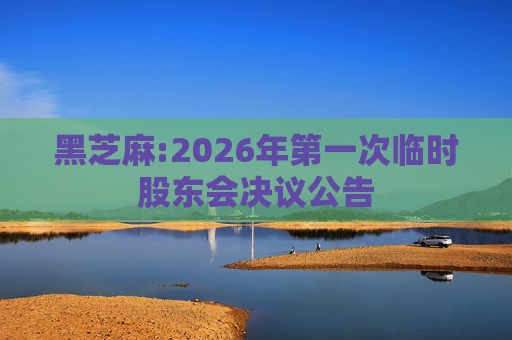 黑芝麻:2026年第一次临时股东会决议公告