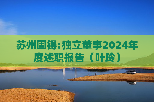 苏州固锝:独立董事2024年度述职报告（叶玲）  第1张