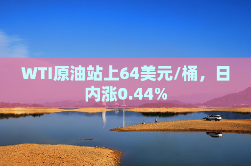 WTI原油站上64美元/桶，日内涨0.44%