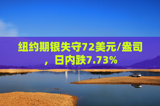 纽约期银失守72美元/盎司，日内跌7.73%