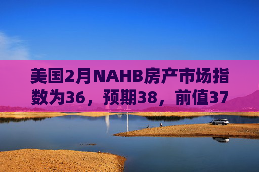 美国2月NAHB房产市场指数为36，预期38，前值37
