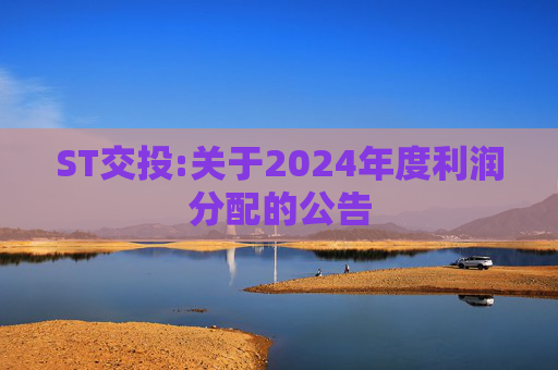 ST交投:关于2024年度利润分配的公告  第1张