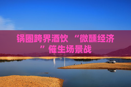 锅圈跨界酒饮 “微醺经济”催生场景战
