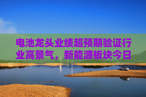 电池龙头业绩超预期验证行业高景气，新能源板块今日爆发