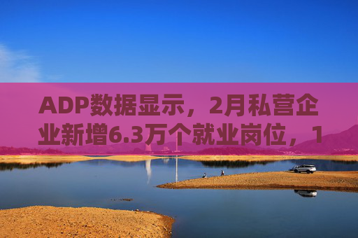 ADP数据显示，2月私营企业新增6.3万个就业岗位，1月数据下修至仅新增1.1万个