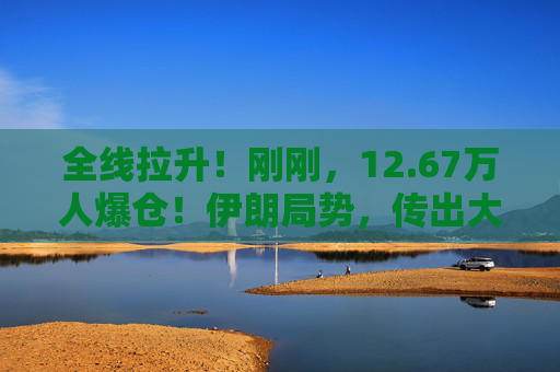 全线拉升！刚刚，12.67万人爆仓！伊朗局势，传出大消息！