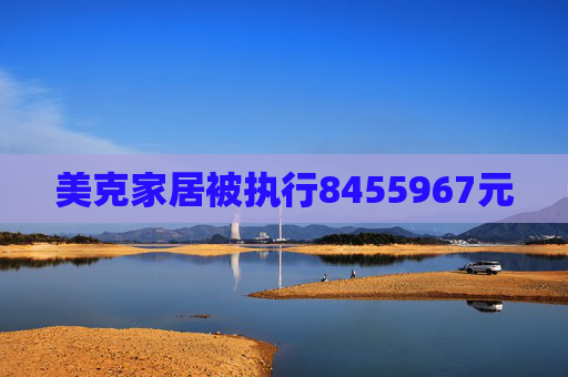 美克家居被执行8455967元