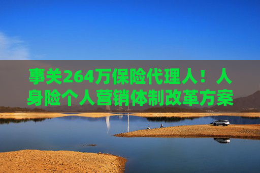 事关264万保险代理人！人身险个人营销体制改革方案落地 拟推动建立有中国特色的保险销售人员荣誉评价体系  第1张