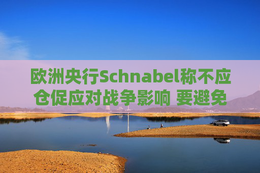 欧洲央行Schnabel称不应仓促应对战争影响 要避免反应过度  第1张