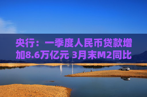 央行：一季度人民币贷款增加8.6万亿元 3月末M2同比增长8.5%