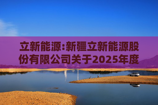 立新能源:新疆立新能源股份有限公司关于2025年度日常关联交易预计的公告