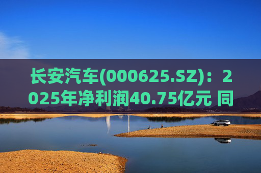 长安汽车(000625.SZ)：2025年净利润40.75亿元 同比降幅44.34%