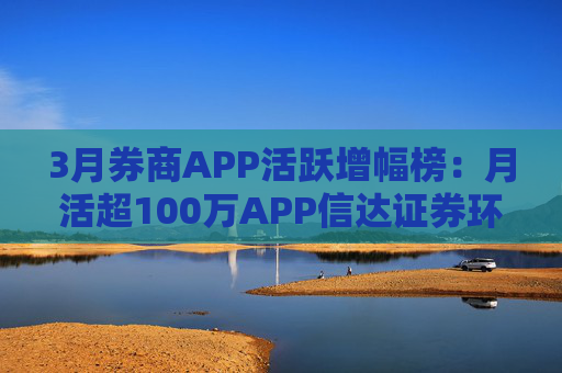 3月券商APP活跃增幅榜:月活超100万APP信达证券环比增幅最高 华西证券最低 第1张 3月券商APP活跃增幅榜:月活超100万APP信达证券环比增幅最高 华西证券最低 第1张