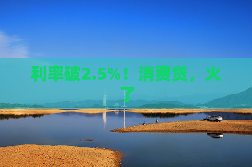 利率破2.5%！消费贷，火了  第1张