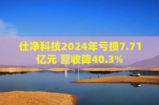 仕净科技2024年亏损7.71亿元 营收降40.3%