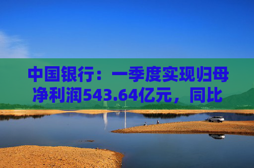 中国银行：一季度实现归母净利润543.64亿元，同比下降2.9%  第1张