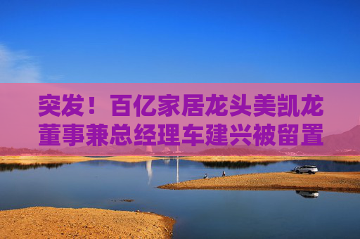 突发！百亿家居龙头美凯龙董事兼总经理车建兴被留置