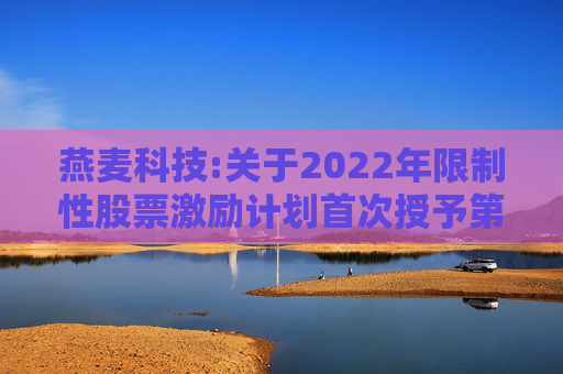燕麦科技:关于2022年限制性股票激励计划首次授予第二个归属期归属结果暨股份上市的公告