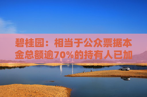 碧桂园：相当于公众票据本金总额逾70%的持有人已加入重组协议
