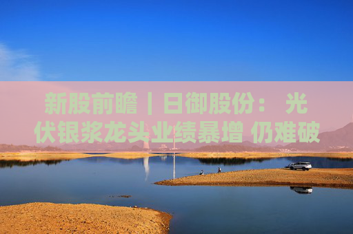 新股前瞻｜日御股份： 光伏银浆龙头业绩暴增 仍难破流动性困局？