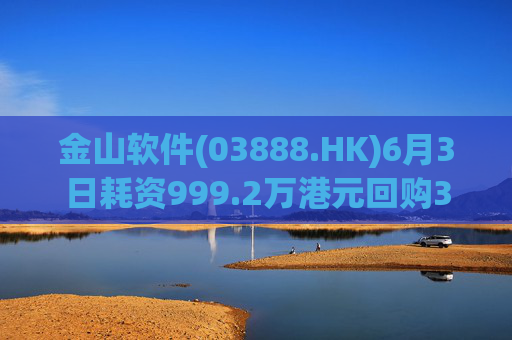 金山软件(03888.HK)6月3日耗资999.2万港元回购31万股