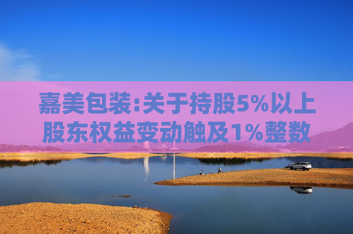 嘉美包装:关于持股5%以上股东权益变动触及1%整数倍暨提前终止减持计划的公告  第1张