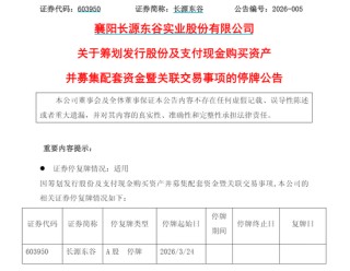 603950，大动作！明日停牌！