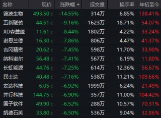 超95%个股年内录得上涨！年内最牛板块今日突发异动