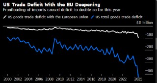 欧盟将接受特朗普的统一关税 但希望把关键行业排除在外