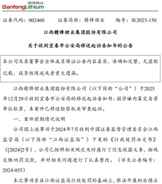 千亿“锂王”搞内幕交易，断送“亲儿子”IPO