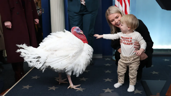 特朗普特赦感恩节火鸡,抨击拜登并称乌克兰和平协议“已近在咫尺” 第3张 特朗普特赦感恩节火鸡,抨击拜登并称乌克兰和平协议“已近在咫尺” 第3张