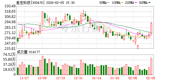 胜宏科技更新递交H股发行申请 第1张 胜宏科技更新递交H股发行申请 第1张